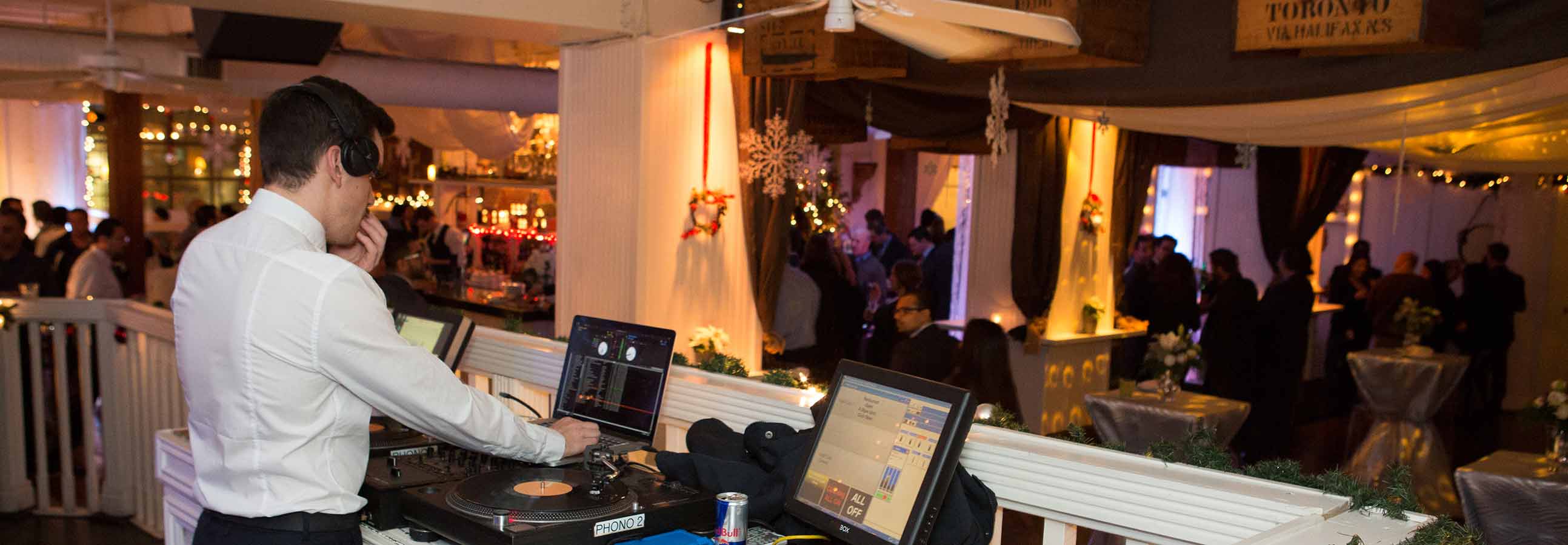 Toronto Event Venues - Holiday Party - Urban Loft with DJ Booth